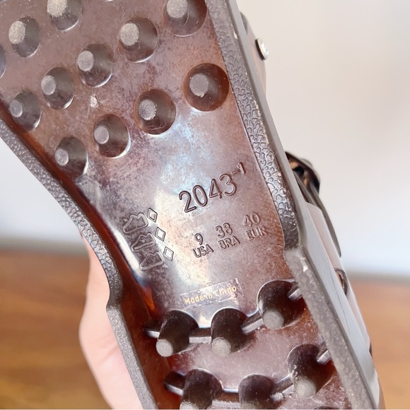 Loeffler Randall • Rhys Brown Jelly Sandal cage gladiator rhinestone strappy - Picture 12 of 15